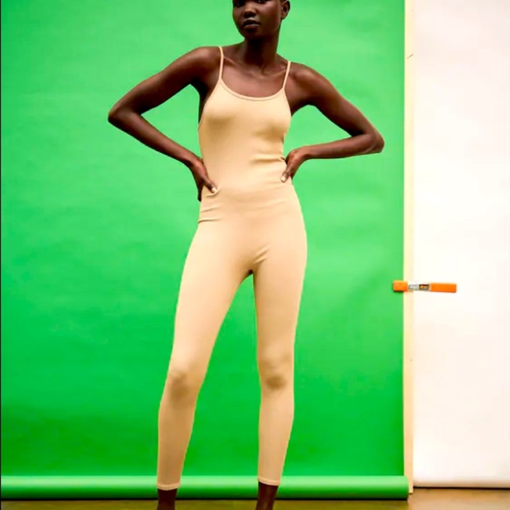 NWT ZARA SEAMLESS LONG JUMPSUIT